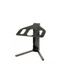 Quik-Lok QUIK LOK - LPH/005 LAPTOP-STÄNDER, leichte und stabile Stahlkonstruktion, mit Gummipads, zwei verschiedene Winkel, maximale Belastung 15 kg, Farbe Schwarz