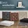 Beautissu Sitzkissen 50 x 50 x 10 cm Braun 1 St.