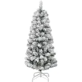 vidaXL Künstlicher Weihnachtsbaum Klappbar Beschneit 120 cm Modell 4