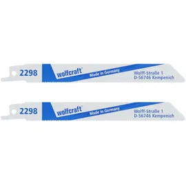 Wolfcraft GmbH Säbelsägeblatt 130 mm 2 Stück