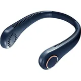 Deep Blue Tragbarer Ventilator, Mini-nackenventilator, Leiser Freisprech-nackenventilator, Blattloser Nackenventilator, 360° Verstellbar, 3 Geschwindigkeiten Für Indoor-outdoor-aktivitäten