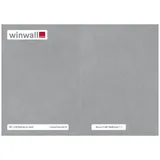 winwall Duschrückwand Duschrückwände ALU-Verbundplatte Dekor: Dunkler Beton, (1-tlg), Wandverkleidung aus Alu grau 19 cm x 27 cm