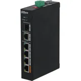 Dahua PoE PFS3106-4ET-60-V2 (5 Ports), Netzwerk Switch Schwarz