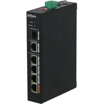 Dahua PoE PFS3106-4ET-60-V2 (5 Ports), Netzwerk Switch Schwarz