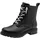 Marco Tozzi Damen Stiefeletten zum Schnüren Rund mit Reißverschluss, Schwarz (Black), 39 EU