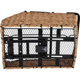 Basil Cento Rattan Look Silber