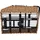 Basil Cento Rattan Look Silber