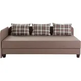 Maintal Gästebett mit Umbau und Bettkasten braun