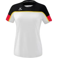 Erima Change T-Shirt Damen weiß/schwarz/rot 36