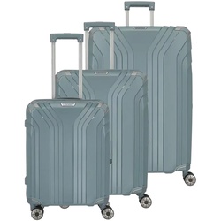 travelite  Elvaa Kofferset  L/M/S  4 Rollen - Blau