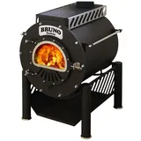 Werkstattofen Bruno® Techno | mit Kochplatte und Ständer | 15 kW - Schwarz