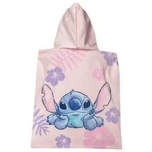 Disney Lilo & Stitch Badeponcho Kinder – 100% Baumwolle Frottee