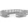 vidaXL Garten-Lounge-Set 12-tlg. grau Kiefer massiv