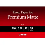 Canon Premium Fotopapier matt A2, 20 Blatt