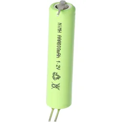 AccuCell HR-AAAU NiMH Akku Micro AAA Flat Top mit 3-er Print unbedingt Abmessungen ca. 44x10,5mm beachten