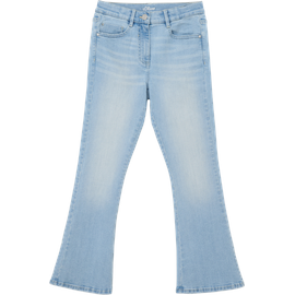 s.Oliver Girl's 2127812 Jeans 7/8, Bverly Flare Leg, Blue, 164/SLIM