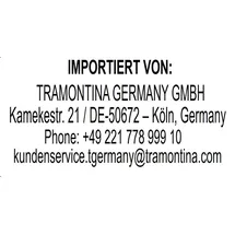 Tramontina Schneidebrett Holz 1 34 x 23 cm Braun/Rot