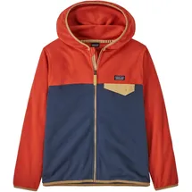 Patagonia Micro D Snap-T Fleecejacke Blau/Rot 176