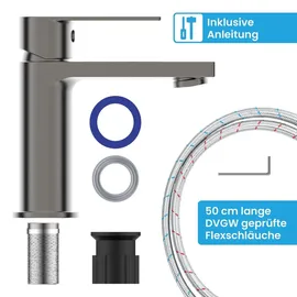 Bächlein Badarmatur Edessa Anthrazit