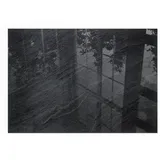 Tulup Glasbodenplatte Rechteck 100 x 70 x 0,4 cm Schwarz