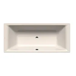 Kaldewei Puro duo Badewanne 266400010231 180x80cm, Überlauf mittig, pergamon
