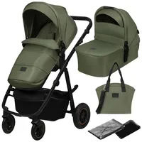 Lionelo Amber Plus 2in1 Kombikinderwagen, Set mit sportlichen Sitz,