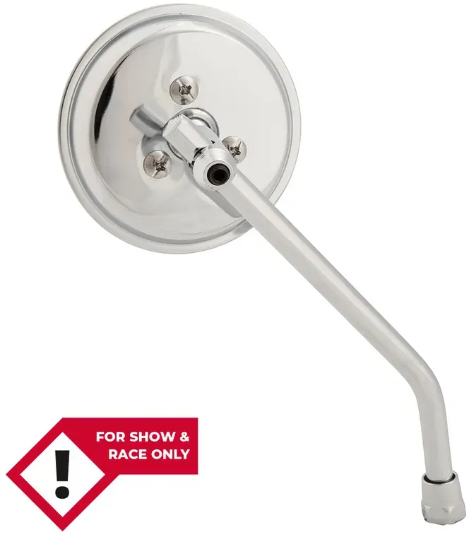 HIGHSIDER smart Lenkerspiegel Universal Chrom (1Stk)