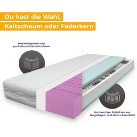 Beco Onyx Flex TFK - Größe: 180 x 200 cm, Härtegrad: Kaltschaum FEST