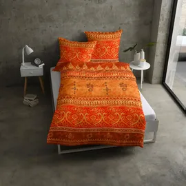 Casatex Indi Satin terrakotta 200 x 200 cm + 2 x 80 x 80 cm