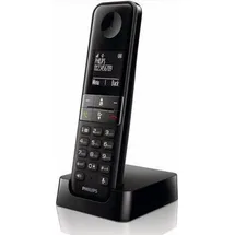 Philips D4751B/01 schwarz