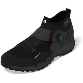 Five Ten Trailcross Pro Clip-In Mountainbiking-Schuh Grey Five / Core Black / Red 46 2/3