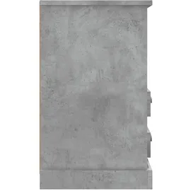 vidaXL Nachttisch Betongrau 43x36x60 cm