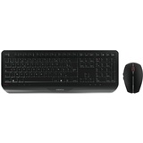 Cherry JD-0400 Tastatur Maus enthalten RF Wireless Schwarz