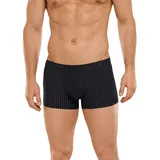 SCHIESSER Long Life Soft Shorts navy-schwarz gestreift S