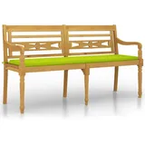 vidaXL Batavia-Bank 150 x 84 x 150 cm Braun