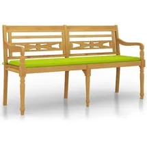 vidaXL Batavia-Bank 150 x 84 x 150 cm Braun