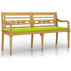 vidaXL Batavia-Bank 150 x 84 x 150 cm Braun