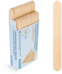 ARNOMED Holzspatel, unsteril, natur 922-100 , 1 Karton = 50 Packungen à 100 Stück