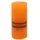 Stumpenkerzen Raureif Stumpenkerze 150 x 68 mm orange
