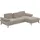 sit&more Ecksofa SIT & MORE "Morris L-Form, inkl. Sitztiefenverstellung", beige, B:275cm H:82cm T:171cm, 100% Polyester, Sofas, Ecksofa, wahlweise mit Armteilverstellung, Bettfunktion & Bettkasten
