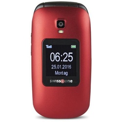 Swisstone Swisstone BBM 625 6,1 cm (2.4 Zoll) Rot Einsteigertelefon Handy
