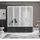 Pol-Power Drehtürenschrank Ivar 180 x 190 x 51 cm Weiß