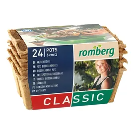 ROMBERG Anzuchttopf 6 cm quadratisch