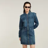 G-Star Biker Kleid Blau 32
