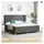 vidaXL Boxspringbett 200 x 200 cm Grau
