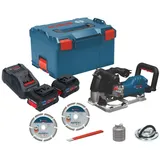 Bosch Professional Nutfräse GNF 18V-40 Mauernutfräse + 2x ProCORE Akku 8,0Ah + Ladegerät + L-Boxx
