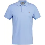 GANT Slim Shield Pique Polo blau 3XL