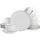 CreaTable Allegra Goldband Kaffeeservice 18-tlg. goldfarben