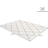 Idimex IDIMEX, Teppich, Rhomb (230 x 160 cm)