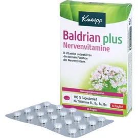 Kneipp Baldrian plus Nervenvitamine Dragees 40 St.